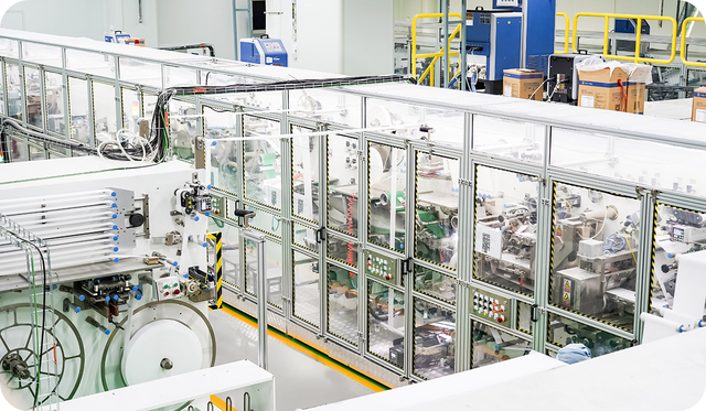 Ligne de production de couches