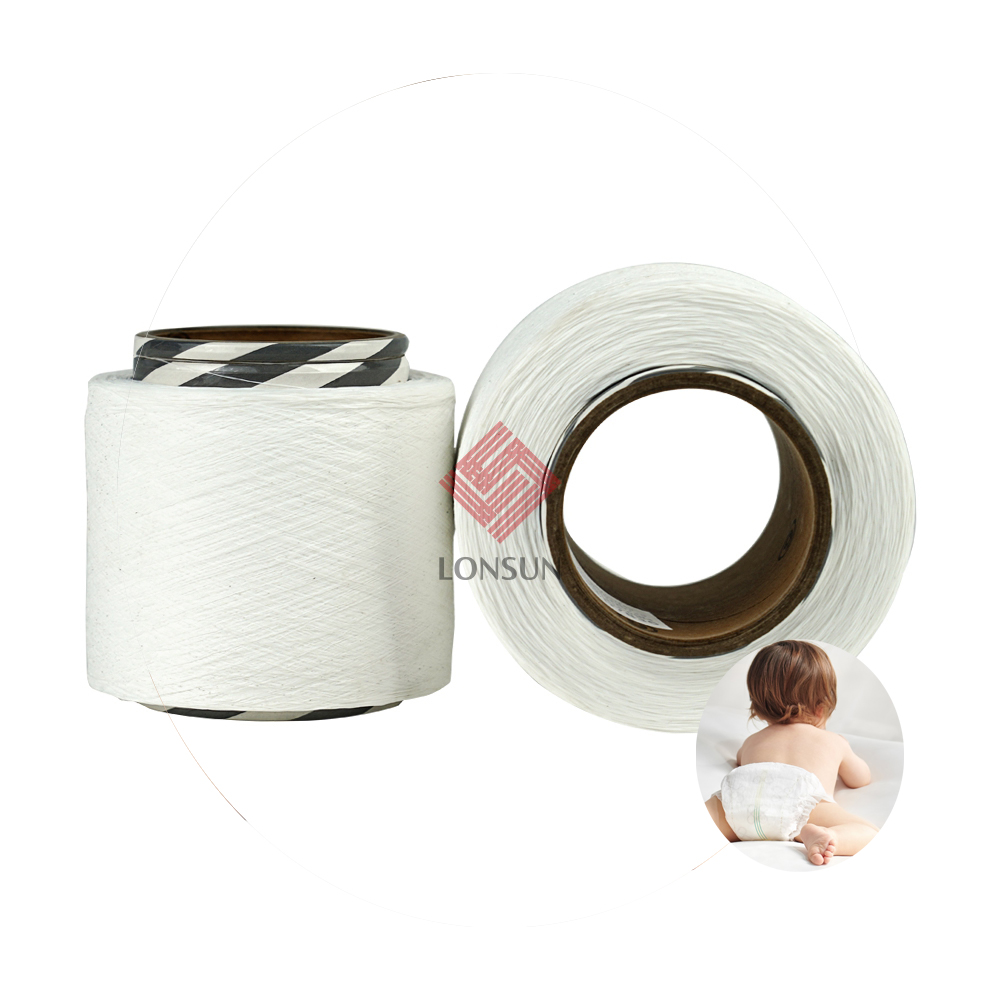 Qianxi Ruiyi 620D 720D 840D Fils spandex pour ceinture de couches 