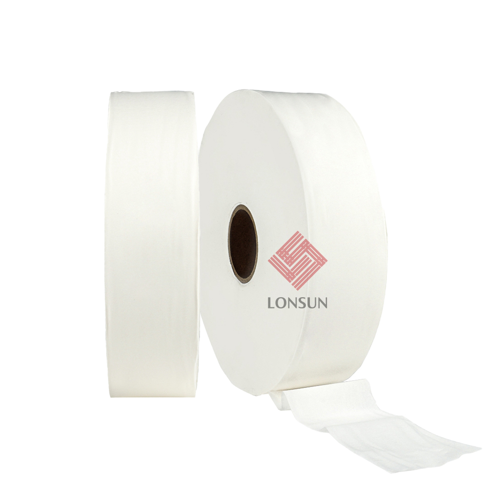 Papier de soie absorbant de petit pain enorme de papier d'emballage de noyau pour la couche-culotte 