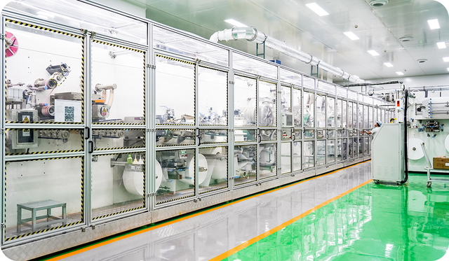 Ligne de production de couches